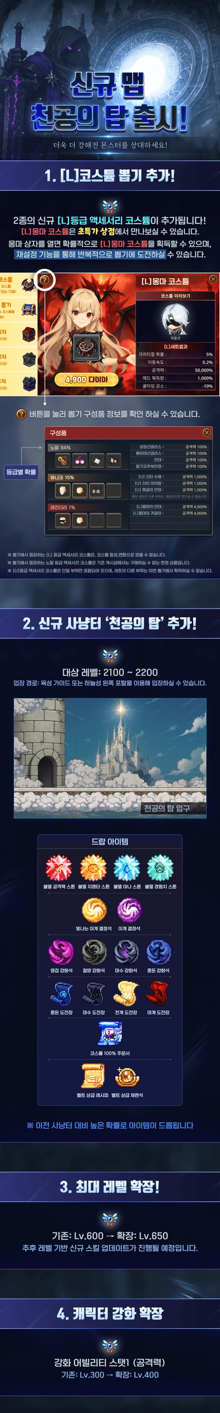 천공의 탑 모바일
